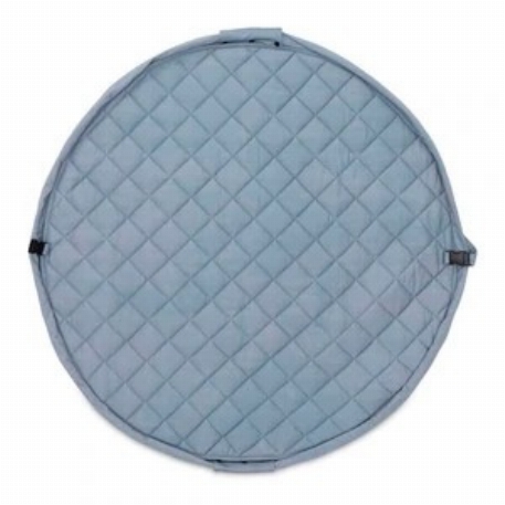 Tapis de jeu et de rangement biologique - Bleu poudre | Play&Go