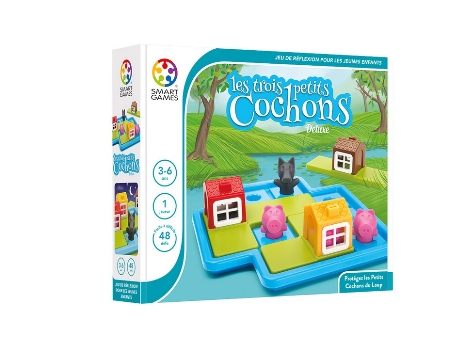 Les trois petits cochons deluxe | Smart Games multilingues