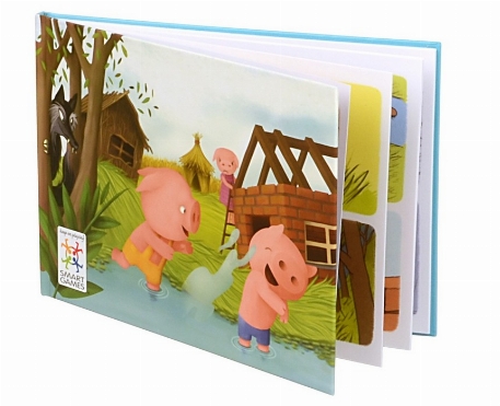 Les trois petits cochons deluxe | Smart Games multilingues