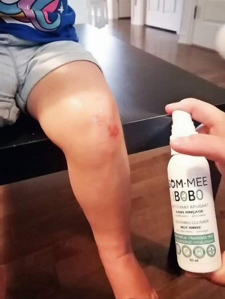Nettoyant antimicrobien sans rinçage 60ml | GOM-MEE