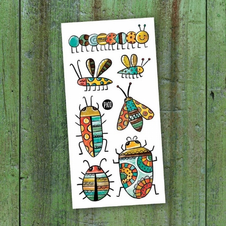 Tatouages temporaires - Les jolies bestioles | PiCO