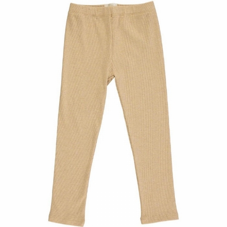 Legging côtelé Kathleen - Gold | Vignette