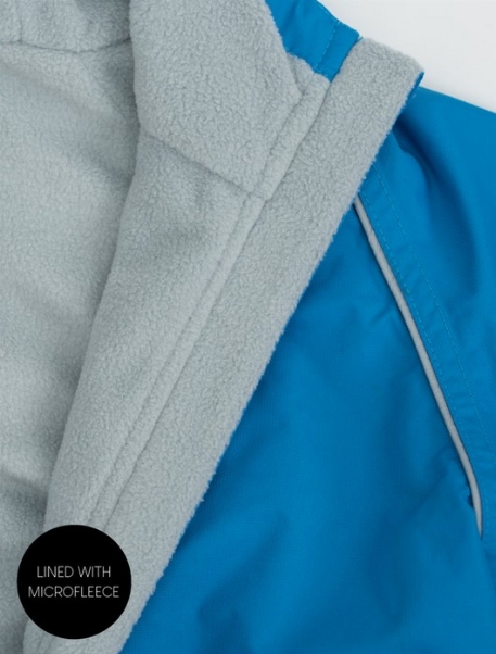 Manteau imperméable doublé - Bleu | Therm