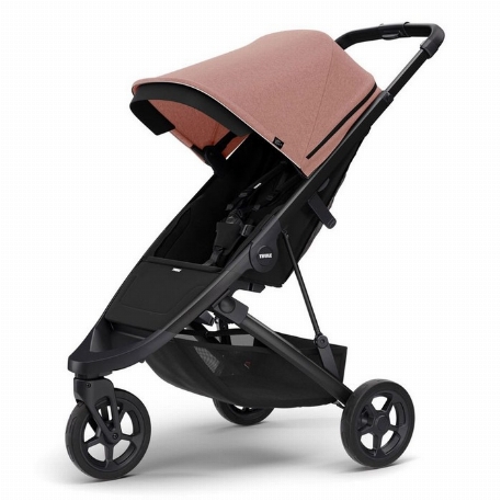 Poussette Spring - Misty Rose / Noir | Thule