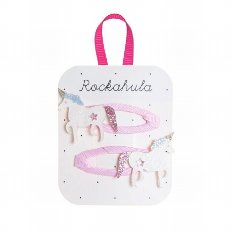 Barrettes Pqt 2 - Licorne | Rockahula