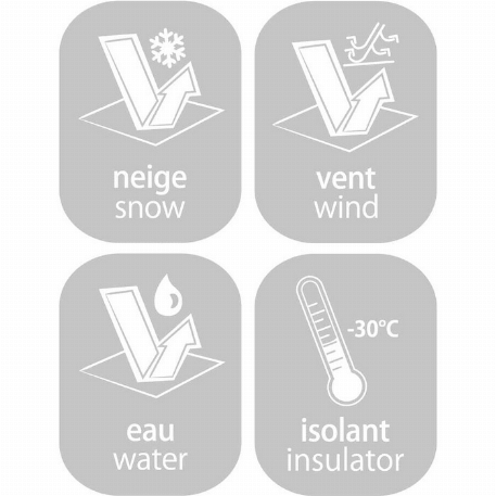 Housse d'hiver - Floral bourgogne  | Perlimpinpin