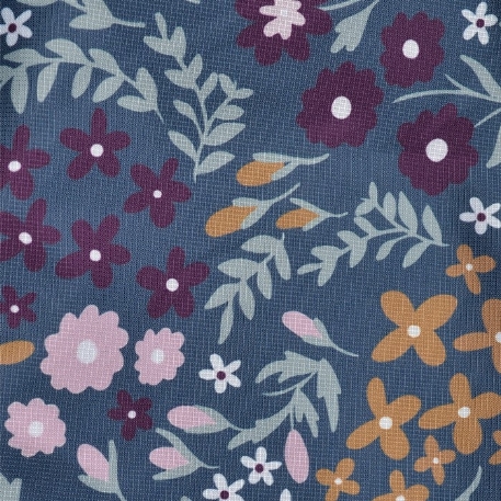 Housse d'hiver - Floral bourgogne  | Perlimpinpin