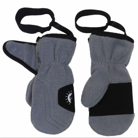 Mitaines en polar - Gris | Calikids