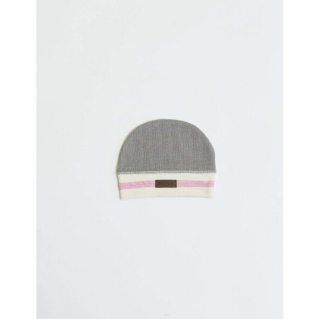 Bonnet en coton biologique - Beach Beige | Juddlies 0-4M