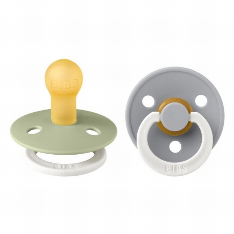 Suces Colour - 6-18 mois - Sage/Cloud (nuit) | Bibs