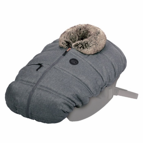 Housse 3 saisons - Graphite/Loup | Petit Coulou