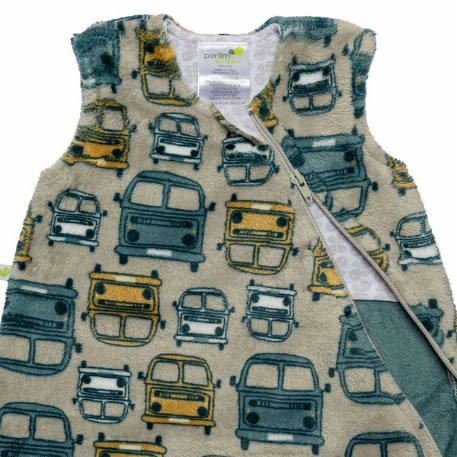 Sac de nuit en peluche - Camionnettes (1.5 Togs) | Perlimpinpin