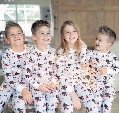 Pyjama pour enfant - Holiday Cheer | Lola & Taylor