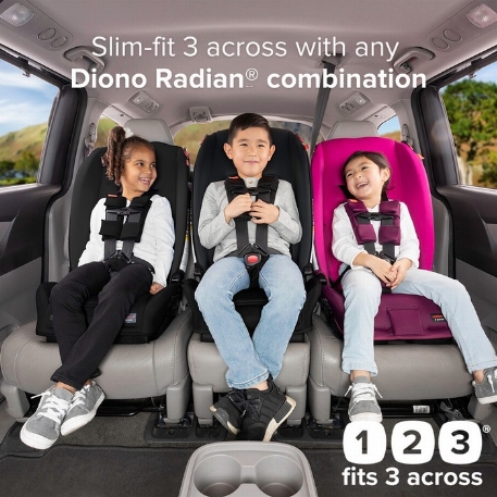 Siège d'auto Radian 3R - Gray Slate | Diono