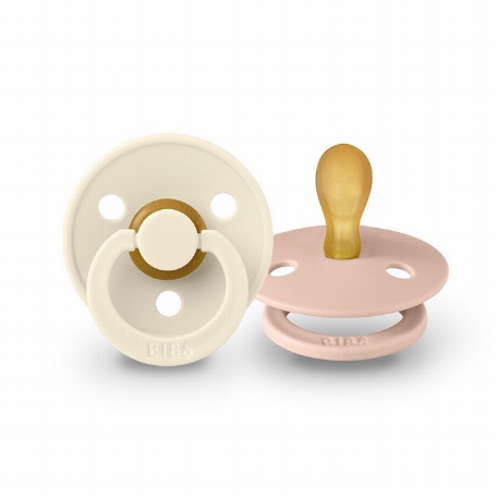 Suces Symétriques 0-6 mois - Ivory/Blush | Bibs