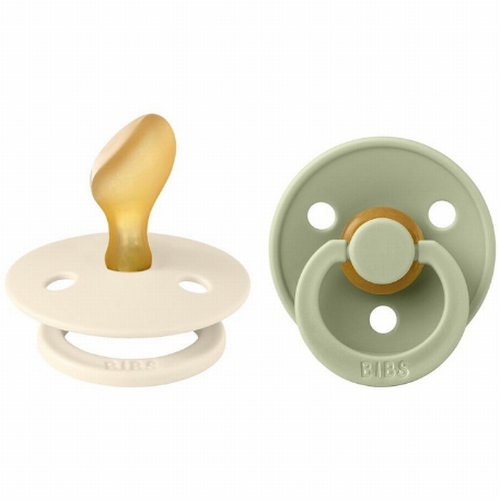 Suces Anatomiques 0-6 mois - Ivory/Sage | Bibs