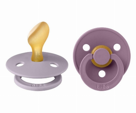 Suces Anatomiques 0-6 mois - Fossil Grey/Mauve | Bibs
