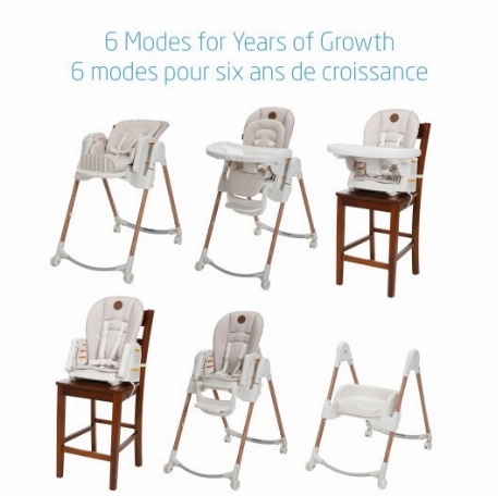 Chaise haute Minla - Horizon Sand | Maxi Cosi