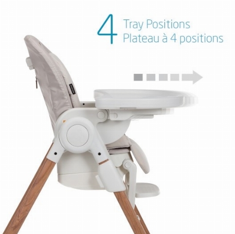 Chaise haute Minla - Horizon Sand | Maxi Cosi