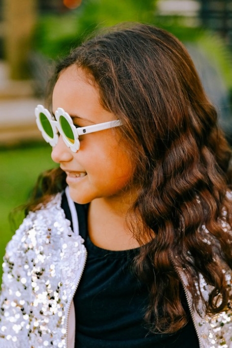 Lunettes de soleil Flower - White | Babiators