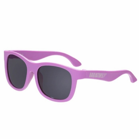 Lunettes de soleil Navigateur - Lilac Daisy | Babiators