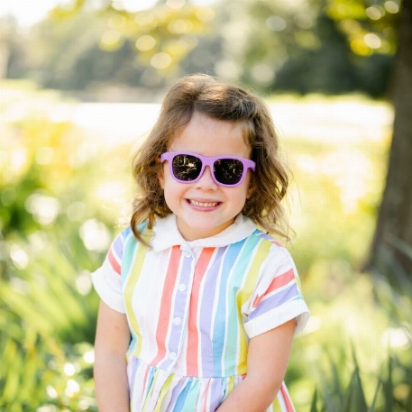 Lunettes de soleil Navigateur - Lilac Daisy | Babiators
