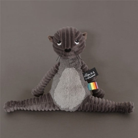 Peluche - Namastou la Loutre Grise | Les Déglingos