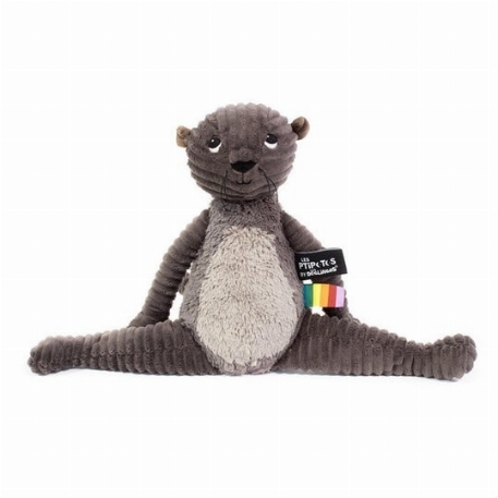 Peluche - Namastou la Loutre Grise | Les Déglingos