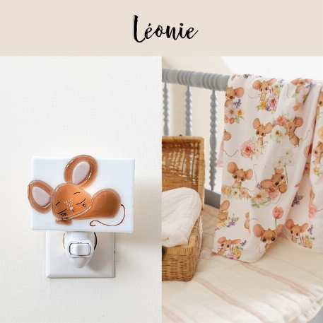 Veilleuse Souris - Léonie | Veille sur toi