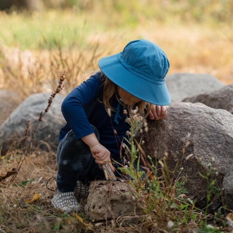 Chapeau en coton UV - Atlantic blue | Jan & Jul