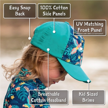 Casquette Xplorer - Tropical bloom | Jan & Jul