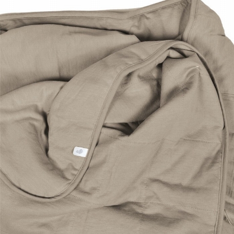 Couverture en bambou - Taupe | Perlimpinpin