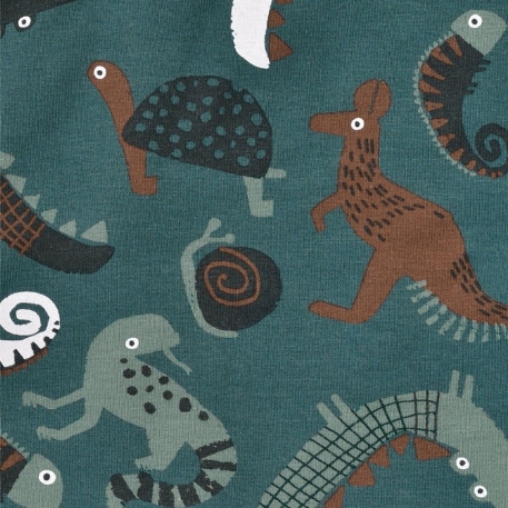 Tuque 3 saisons avec oreilles et pompon - Lézards | Perlimpinpin