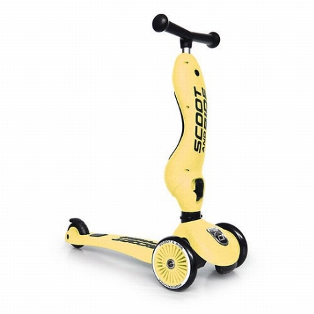 Trotinette 2 en 1 - Highwaykick 1 - Citron | Scoot & Ride