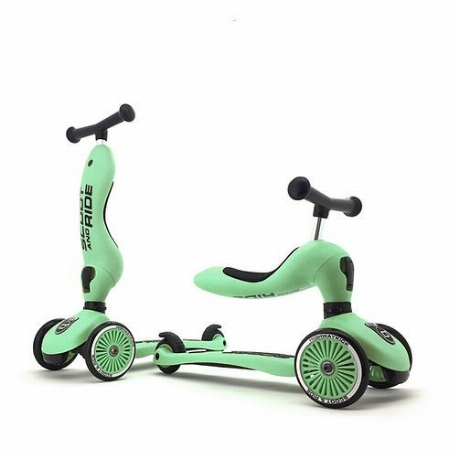 Trotinette 2 en 1 - Highwaykick 1 - Kiwi | Scoot & Ride
