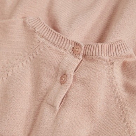 Robe en tricot - Rose | Fixoni