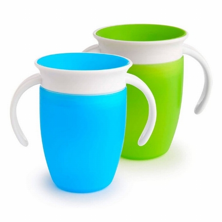 Tasse 360° (2) 7oz - Bleu/Vert | Munchkin