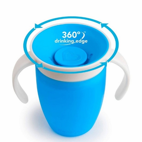 Tasse 360° (2) 7oz - Bleu/Vert | Munchkin