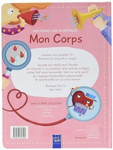 Mon coprs - Mon grand livre de réponses | Yoyo