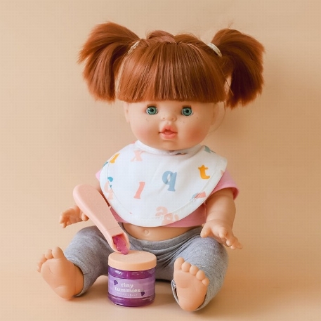 Ensemble de purée Tiny Tummies pour poupée - Raisin | Tiny Harlow