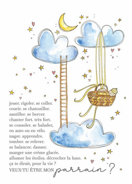 Carte de souhait - Luna 6 | Stéphanie Renière