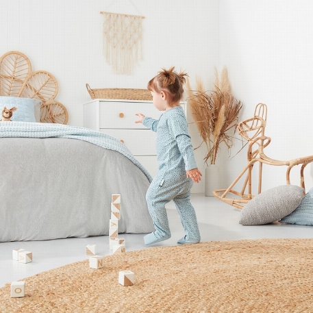 Pyjama en bambou -  Cailloux bleus | ErgoPouch