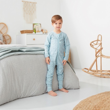 Pyjama en bambou, Cailloux bleus - ErgoPouch
