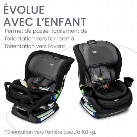 Siège d'auto Poplar Clicktight - Stone Onyx | Britax