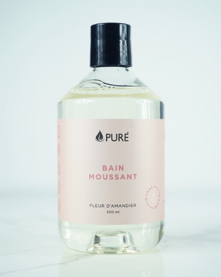 Bain moussant - Fleur d'amandier - 500ml | Pure