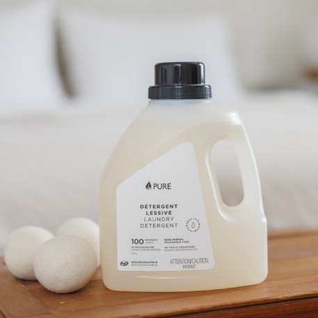 Détergent Lessive - Sans fragrance - 2.5 L | Pure