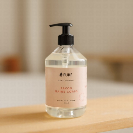 Savon Mains & Corps - Fleur d'amandier | Pure