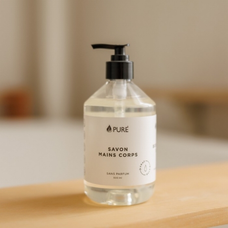 Savon Mains & Corps - Sans parfum | Pure