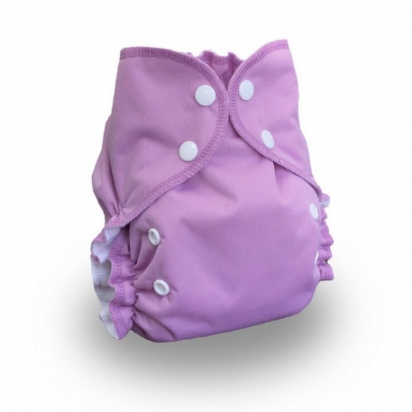 Couche à poche unie - Orchidée - AMP
