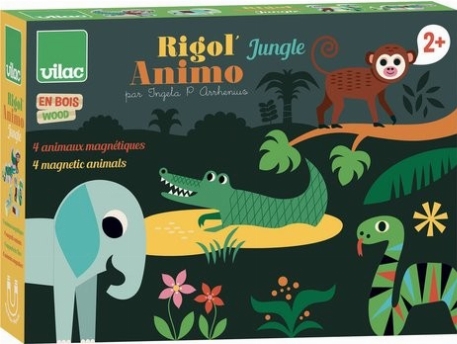 Animaux de la jungle magnétiques | Vilac